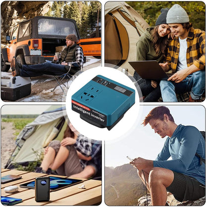 ⚡ Convertisseur Batterie 18V/21V vers 220V – L’énergie partout avec vous !