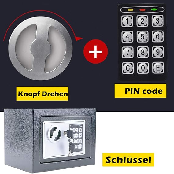 Coffre-Fort Électronique Ignifuge - Protection Ultime pour Vos Biens à Domicile !