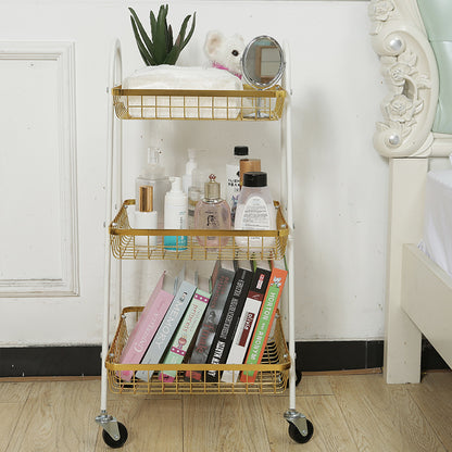Organisateur de Panier avec Roues : Rangement Pratique et Mobile