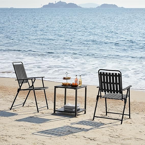 Chaise Pliante Yarabox – Confort pour Jardin et Terrasse