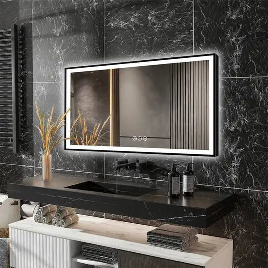 Miroir LED Prestige 120×80 cm – Design & Technologie