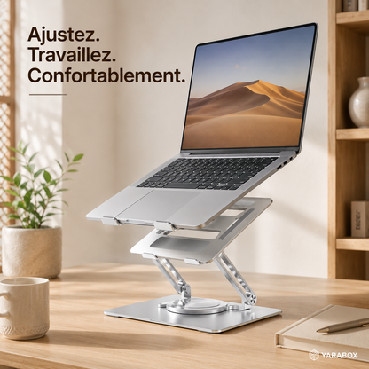 Optimisez votre espace de travail et ajustez votre ordinateur selon vos besoins.