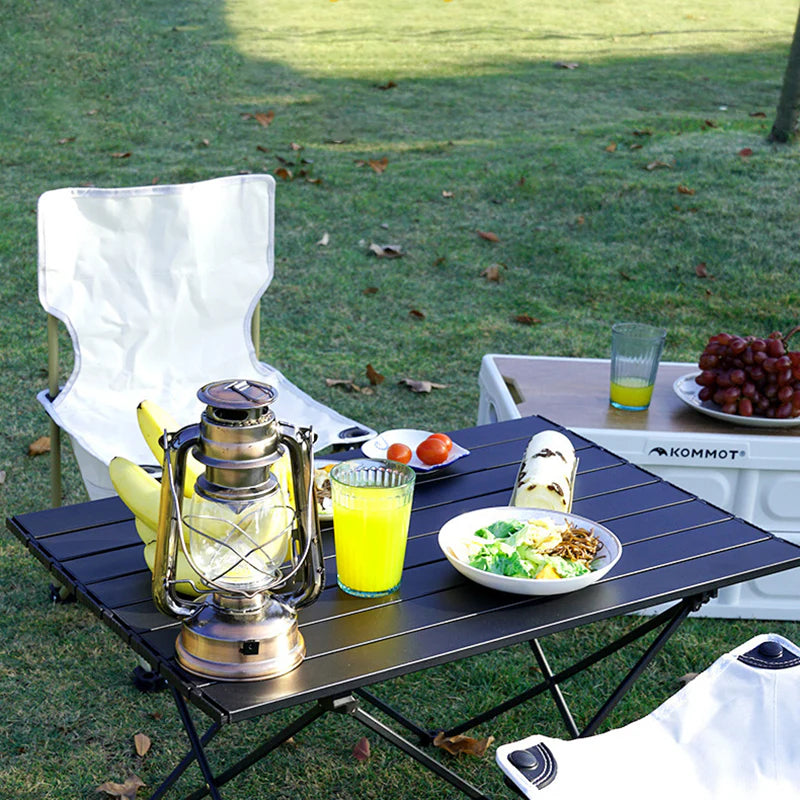 Table de Camping Pliante – Élégance et Praticité pour Vos Moments en Plein Air
