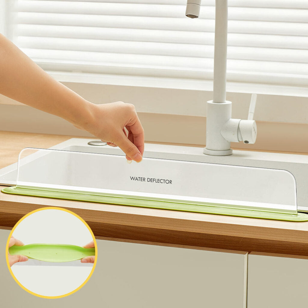 Garde Anti-Éclaboussures en Silicone – Cuisine Toujours Propre & Sèche !