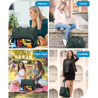 Le sac qui fait (vraiment) tout – Élégance, rangement, et repas au chaud !