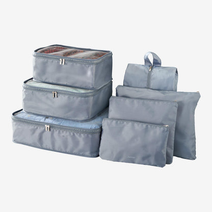 Set Organisateur de Valise 7 Pièces – Sacs de Rangement Voyage Pratiques et Élégants