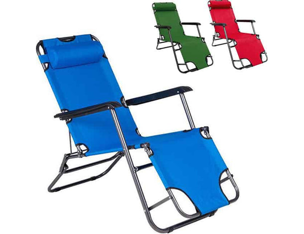 Chaise longue pliable – Le confort partout