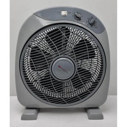 Ventilateur Portable 12 Pouces – Silencieux, Éco Énergie, 3 Niveaux de Vitesse, Refroidissement Efficace