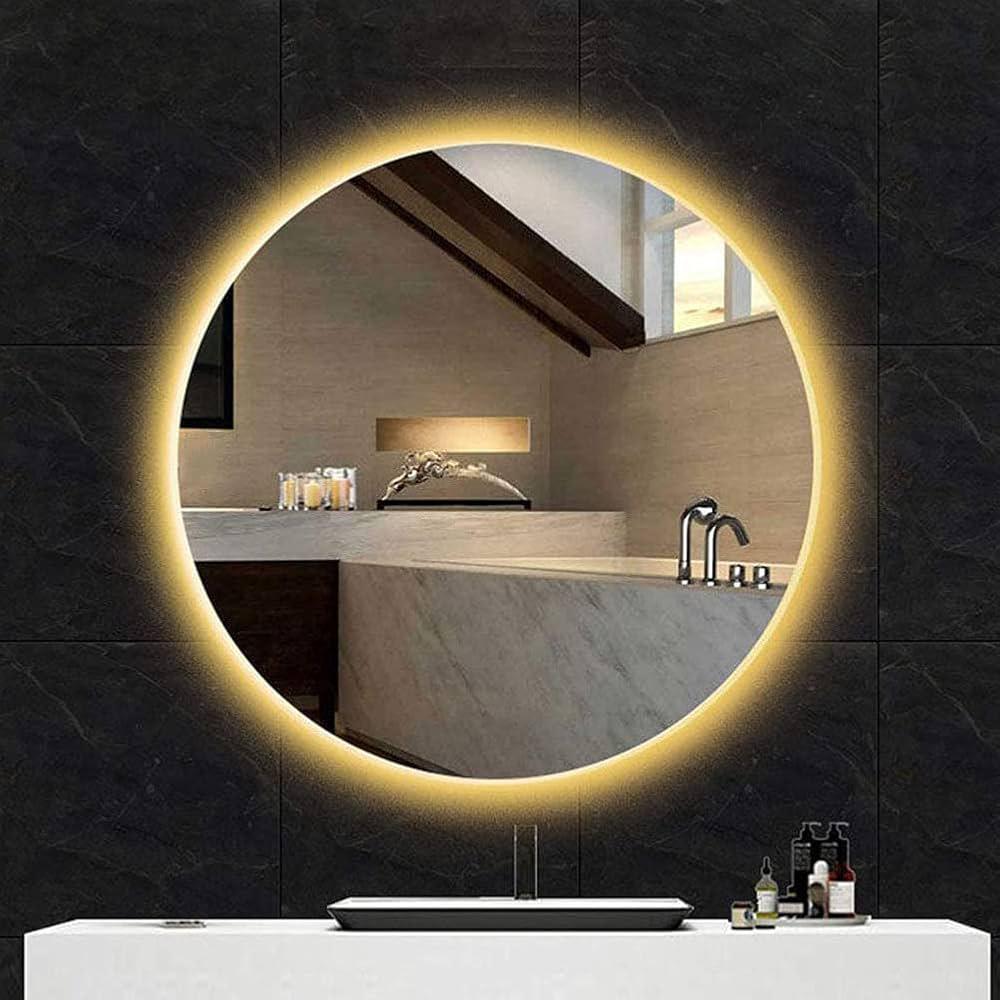 Le miroir LED rond  (60×60 cm)