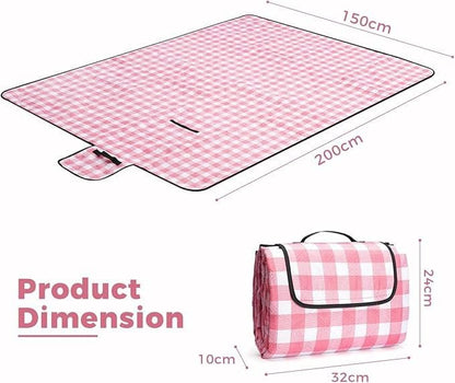 Tapis de Pique-Nique Imperméable 2m x 150