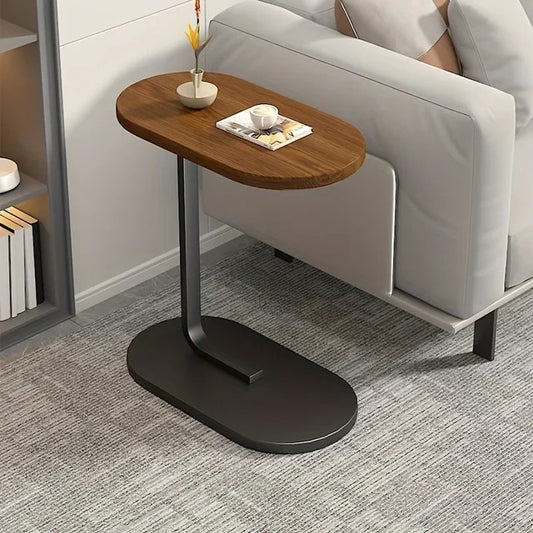 Table d’appoint multifonction en forme de C