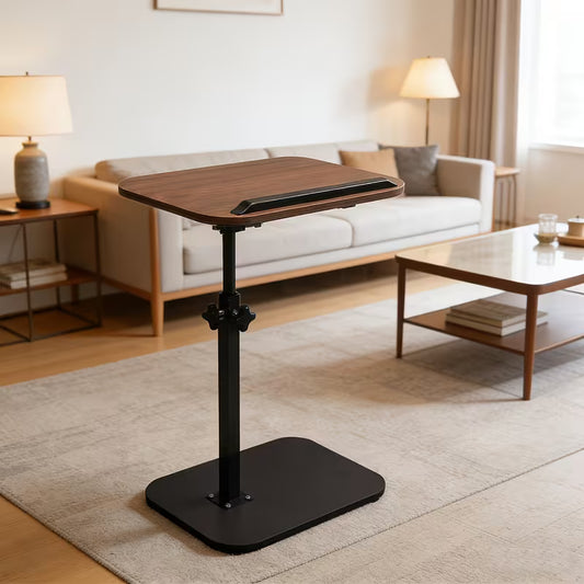 Table d’Ordinateur Réglable & Pivotante 180° – Votre Bureau Partout à la Maison