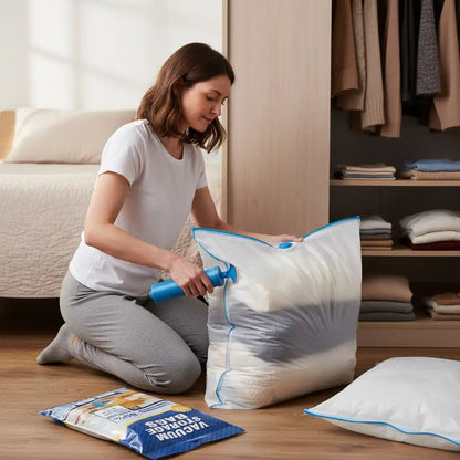 Sacs de Rangement Sous Vide – Lot de 5 (Voyage & Maison)