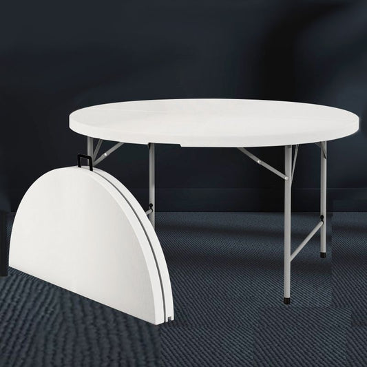✨ Table Ronde Pliante – La solution idéale pour gagner de l’espace et profiter en famille ✨