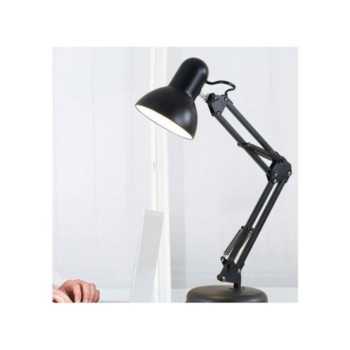 Lampe de Bureau LED à Bras Réglable – Éclairage Doux & Protection des Yeux