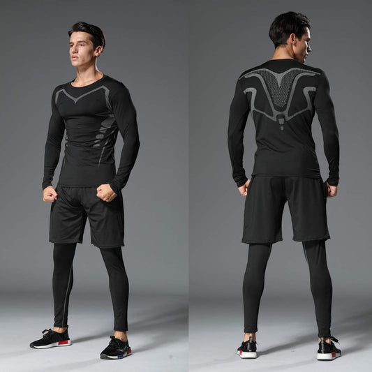 Ensemble de Sport 3 Pièces Homme – Confort & Performance