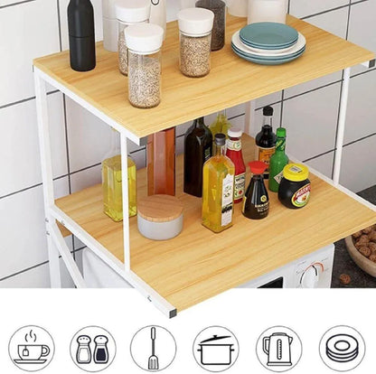 Étagère de Rangement pour Micro-ondes