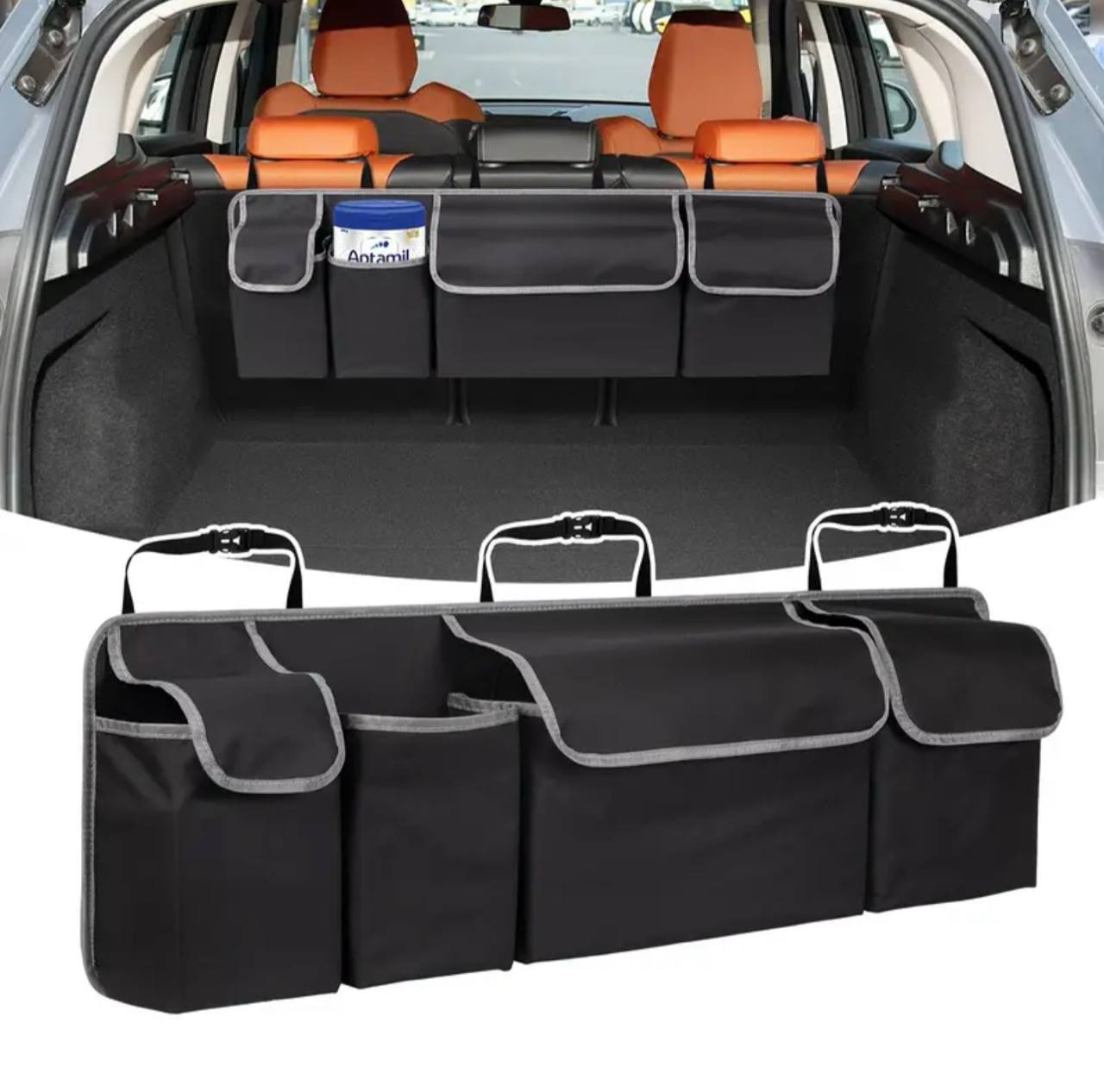 Organisez Votre Voiture avec Style et Praticité – L'Organisateur Idéal pour Tous Vos Voyages