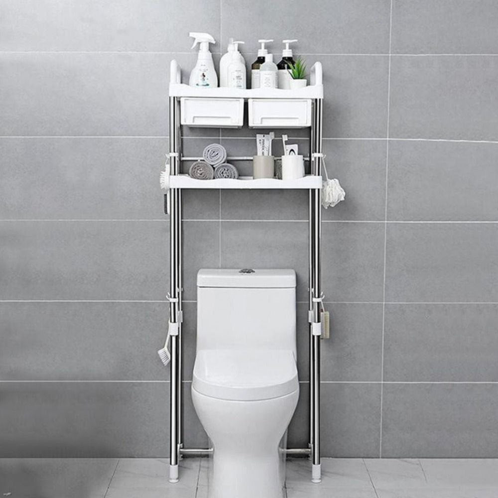 Optimisez l'Espace de Votre Salle de Bain avec ce Meuble de Rangement au-dessus des Toilettes