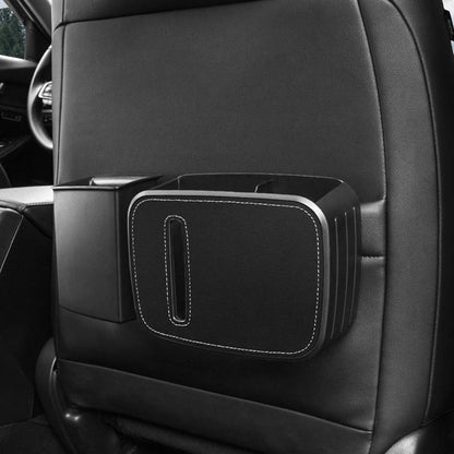 Organiseur de voiture 3-en-1 – Poubelle, rangement et porte-parapluie élégant !