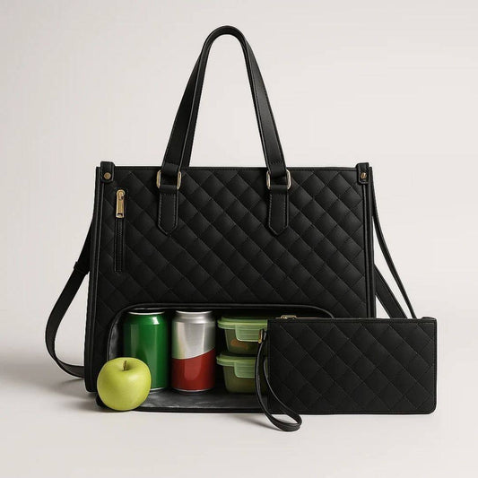 Le sac qui fait (vraiment) tout – Élégance, rangement, et repas au chaud !
