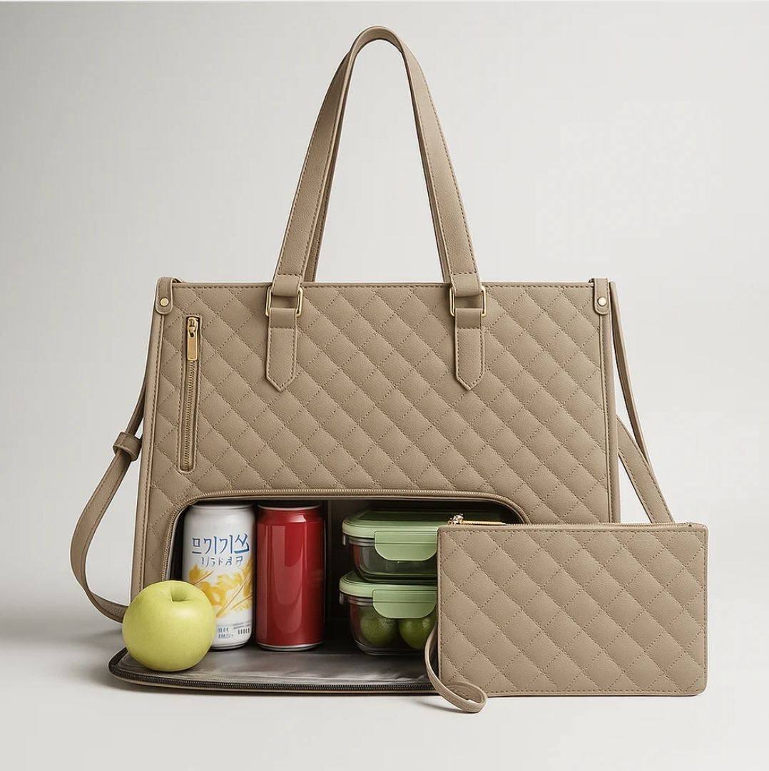 Le sac qui fait (vraiment) tout – Élégance, rangement, et repas au chaud !
