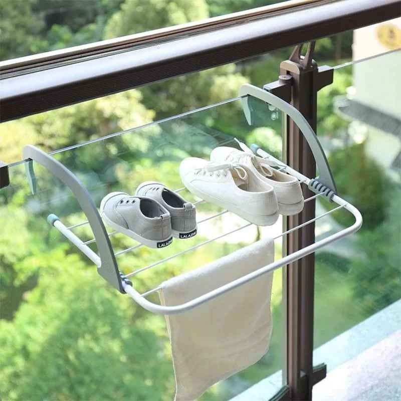 Étendoir à Linge Pliable – Pratique et Élégant pour Intérieur &amp; Extérieur