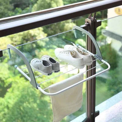 Étendoir à Linge Pliable – Pratique et Élégant pour Intérieur &amp; Extérieur