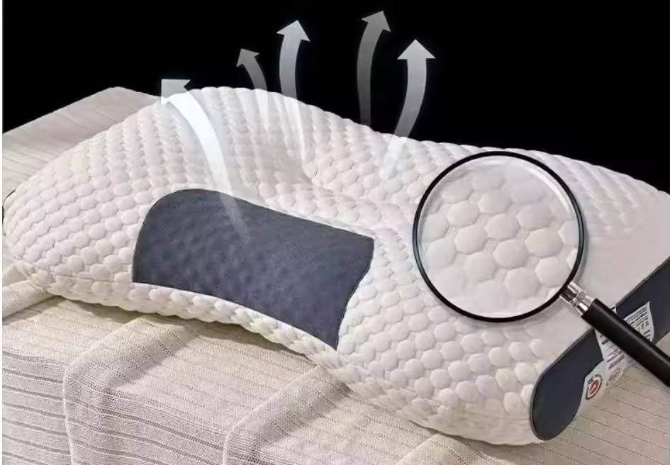 Oreiller Ergonomique 3D SPA – Confort Suprême & Protection Cervicale