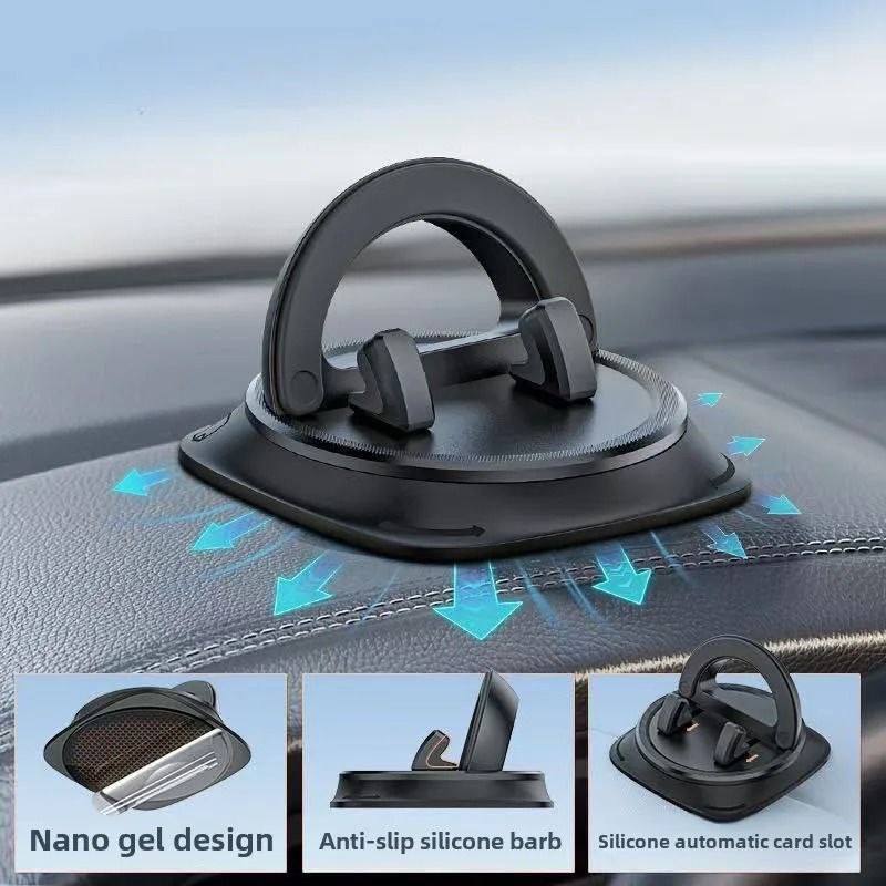 Support de téléphone rotatif 360° pour tableau de bord