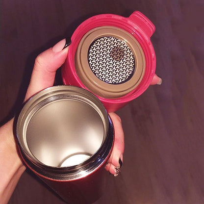 Mug Isotherme 380 ml Étanche en Acier Inoxydable – Thermos Portable pour Café, Thé et Voyages