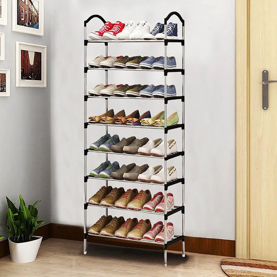 Étagère à Chaussures Multi-Niveaux – Rangement Gain de Place et Design Élégant