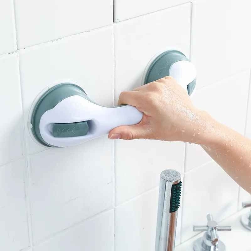 Barre d’appui de sécurité à ventouse pour salle de bain