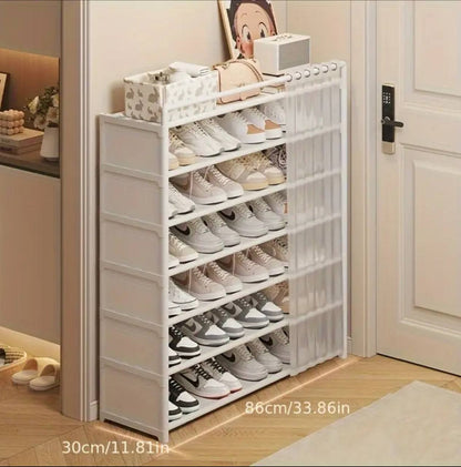 Meuble à Chaussures 7 Niveaux – Rangement Pratique et Design pour la Maison