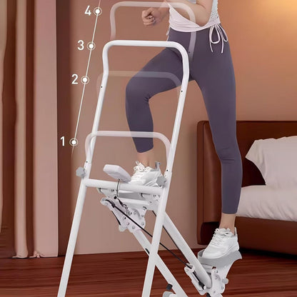 Stepper Fitness Pliable avec Compteur – Machine Escalier Maison pour Perte de Poids & Cardio