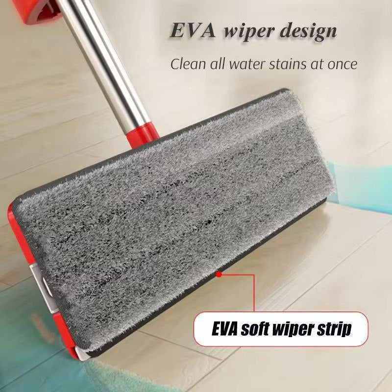 Serpillière Auto-essoreuse 360° avec 5 Têtes Microfibre
