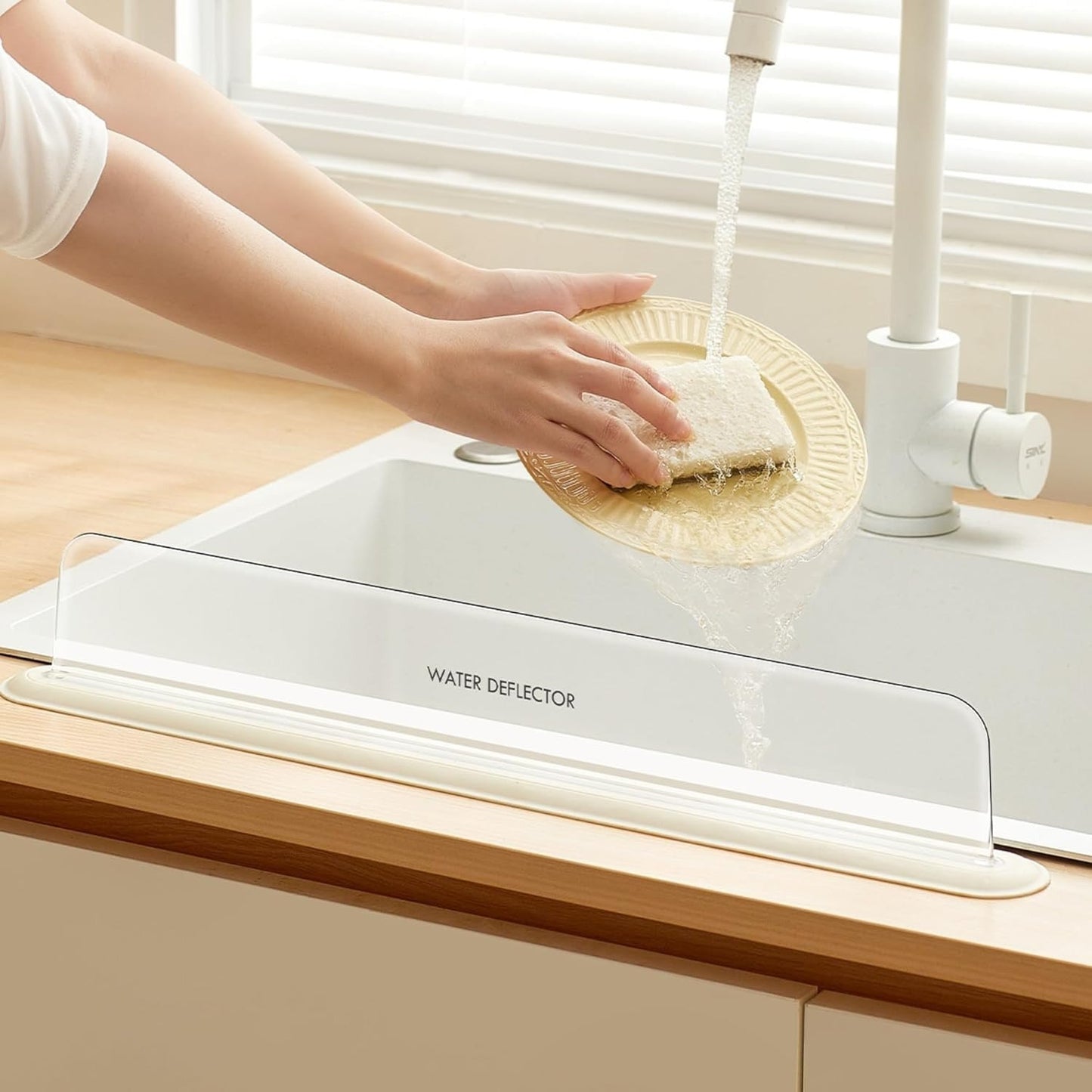Garde Anti-Éclaboussures en Silicone – Cuisine Toujours Propre & Sèche !