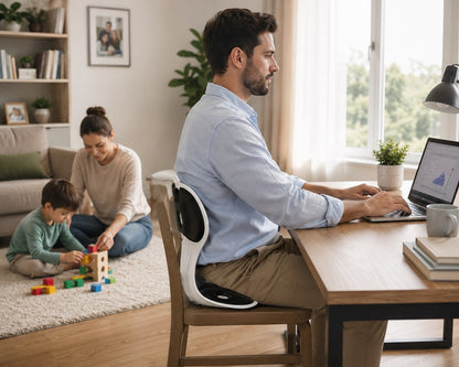 Coussin Lombaire Ergonomique – Soulagement de Dos &amp; Correction de la Posture