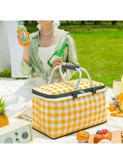 Panier de Pique-Nique Isotherme Pliable – Votre allié indispensable pour l’été