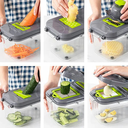 Hachoir multifonction 22 en 1 – L’outil ultime pour une cuisine rapide et créative