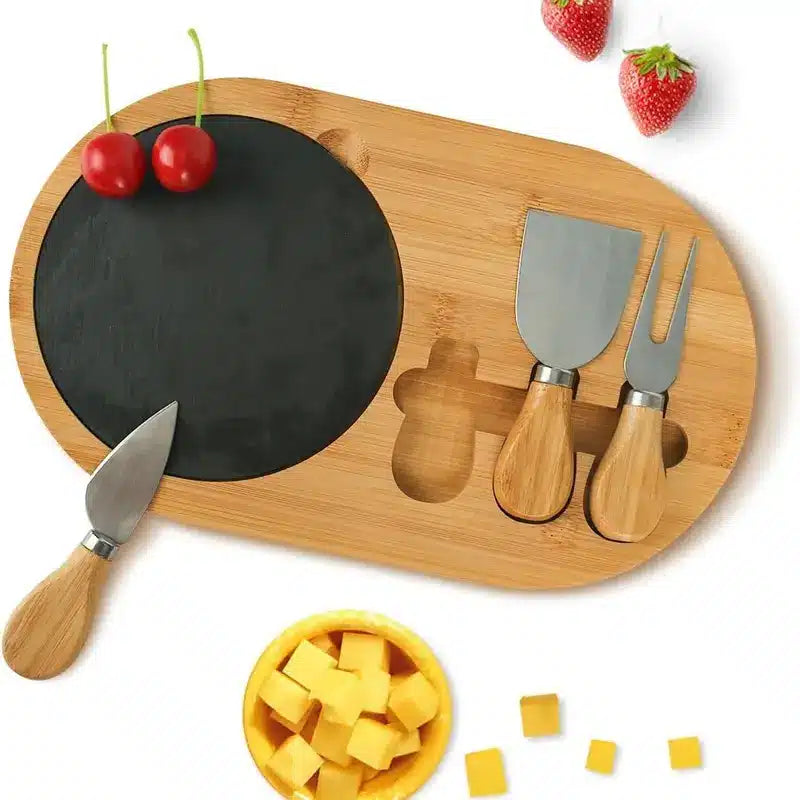 Planche à Fromage en Bambou : Idéale pour l'Iftar de Ramadan