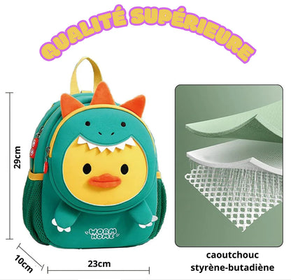 Sac à Dos Dino 3D Enfant (1-6 ans) – Sécurisé, Léger et Adorable
