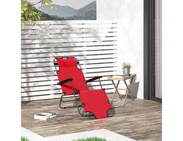 Chaise longue pliable – Le confort partout