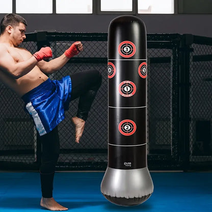 Libérez votre énergie et entraînez-vous à domicile avec le sac de boxe gonflable !&nbsp;